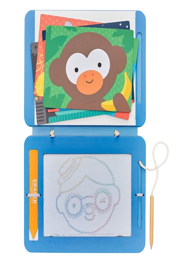 بيتي كولاج لوحة رسم سحرية من بيتيت كولاج - لعبة رسم قابلة لإعادة الاستخدام للأطفال - ألعاب إبداعية للأعمار من 4 سنوات فما فوق - نشاط مثالي للسفر للأطفال الصغار والأطفال - Image 2